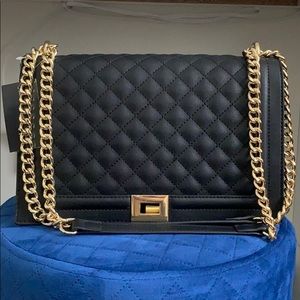 Black INC crossbody bag